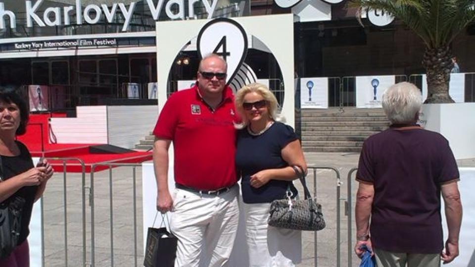 Monika a Michal Štikovovi na červeném koberci